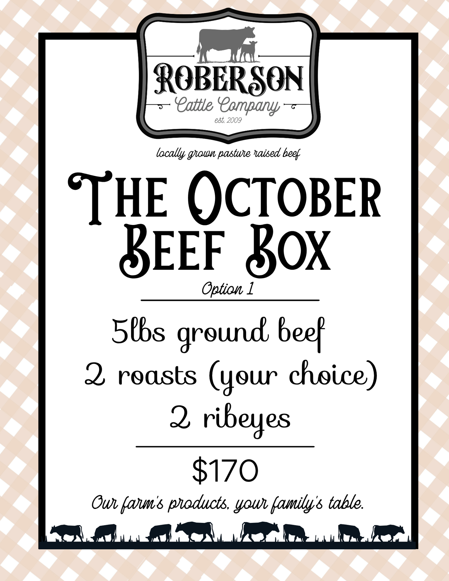 October Beef Box