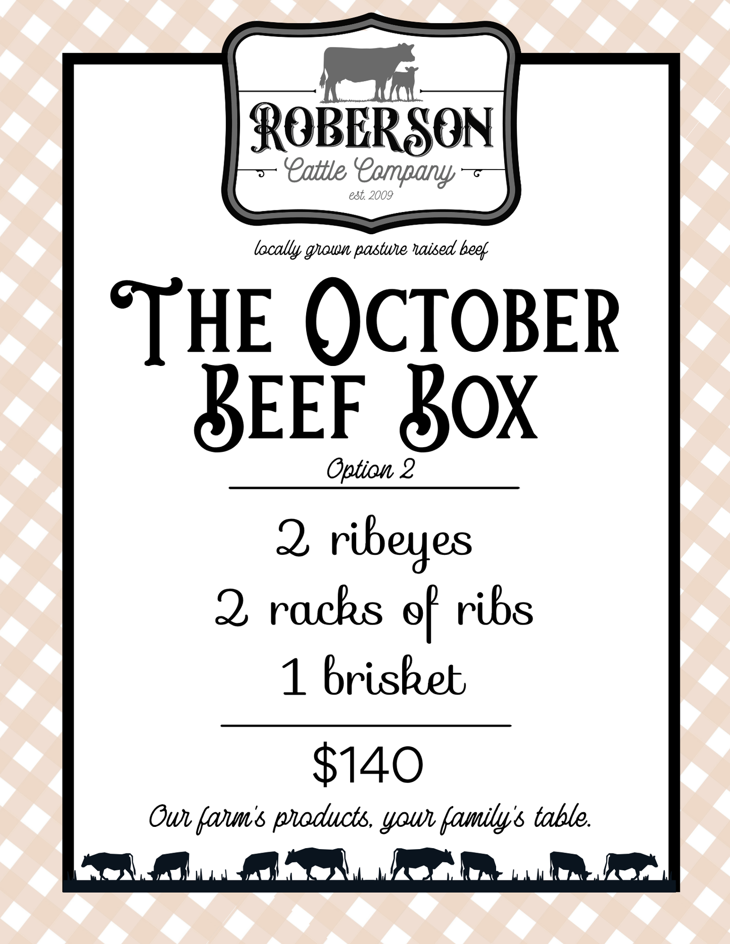 October Beef Box